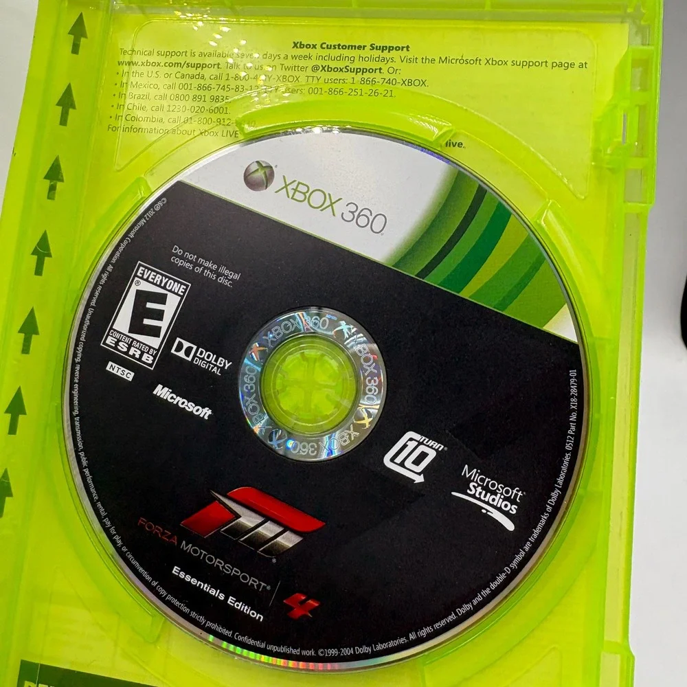 Microsoft Forza Motorsport 4 Essentials Edition Xbox 360 NTSC Good Racing Game